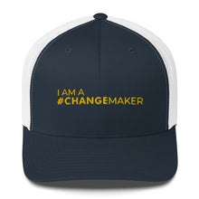 Load image into Gallery viewer, #ChangeMaker - Trucker Cap (Yellow)
