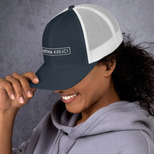 Load image into Gallery viewer, Martha Krejci - Trucker Cap (White)
