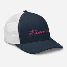 Load image into Gallery viewer, #ChangeMaker - Trucker Cap (Pink)
