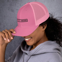 Load image into Gallery viewer, Make Me A Moses - Trucker Cap (Black)
