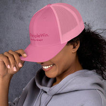 Load image into Gallery viewer, My People Win - Trucker Cap (Pink)
