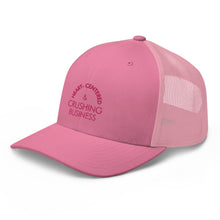 Load image into Gallery viewer, Heart Centered &amp; Crushing Business - Trucker Cap (Pink)
