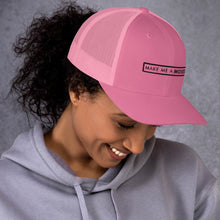 Load image into Gallery viewer, Make Me A Moses - Trucker Cap (Black)

