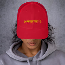 Load image into Gallery viewer, Martha Krejci - Trucker Cap (Yellow)
