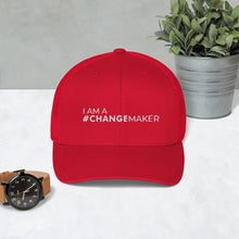 Load image into Gallery viewer, #ChangeMaker - Trucker Cap (White)
