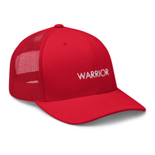 Load image into Gallery viewer, Warrior - Trucker Cap (White)
