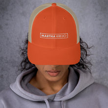 Load image into Gallery viewer, Martha Krejci - Trucker Cap (White)
