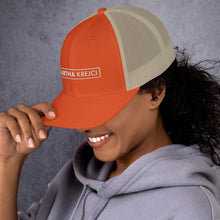 Load image into Gallery viewer, Martha Krejci - Trucker Cap (White)
