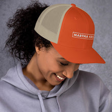 Load image into Gallery viewer, Martha Krejci - Trucker Cap (White)
