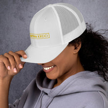Load image into Gallery viewer, Martha Krejci - Trucker Cap (Yellow)

