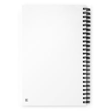 Load image into Gallery viewer, Heart Centered &amp; Crushing Business - Spiral notebook (White)
