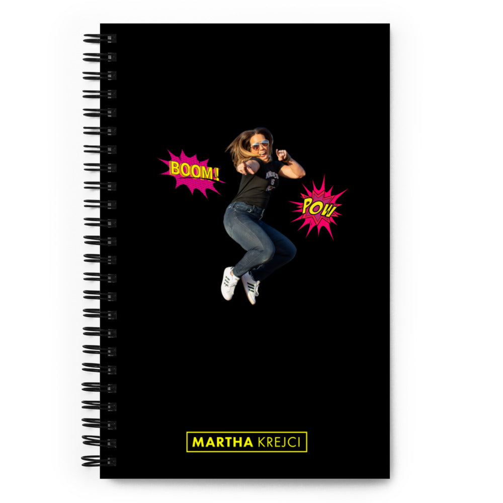 The Boom Pow! - Spiral notebook