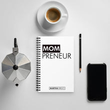 Load image into Gallery viewer, MOMPreneur - Spiral notebook (White)

