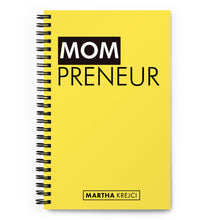 Load image into Gallery viewer, MOMPreneur - Spiral notebook (Yellow)
