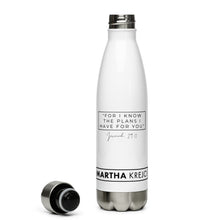 Load image into Gallery viewer, For I Know The Plans - Stainless Steel Water
