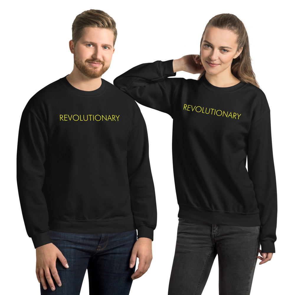 Revolutionary - Unisex Sweatshirt (Yellow)