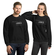 Load image into Gallery viewer, I Didn&#39;t Come Here To Play The Game - Unisex Sweatshirt (White)
