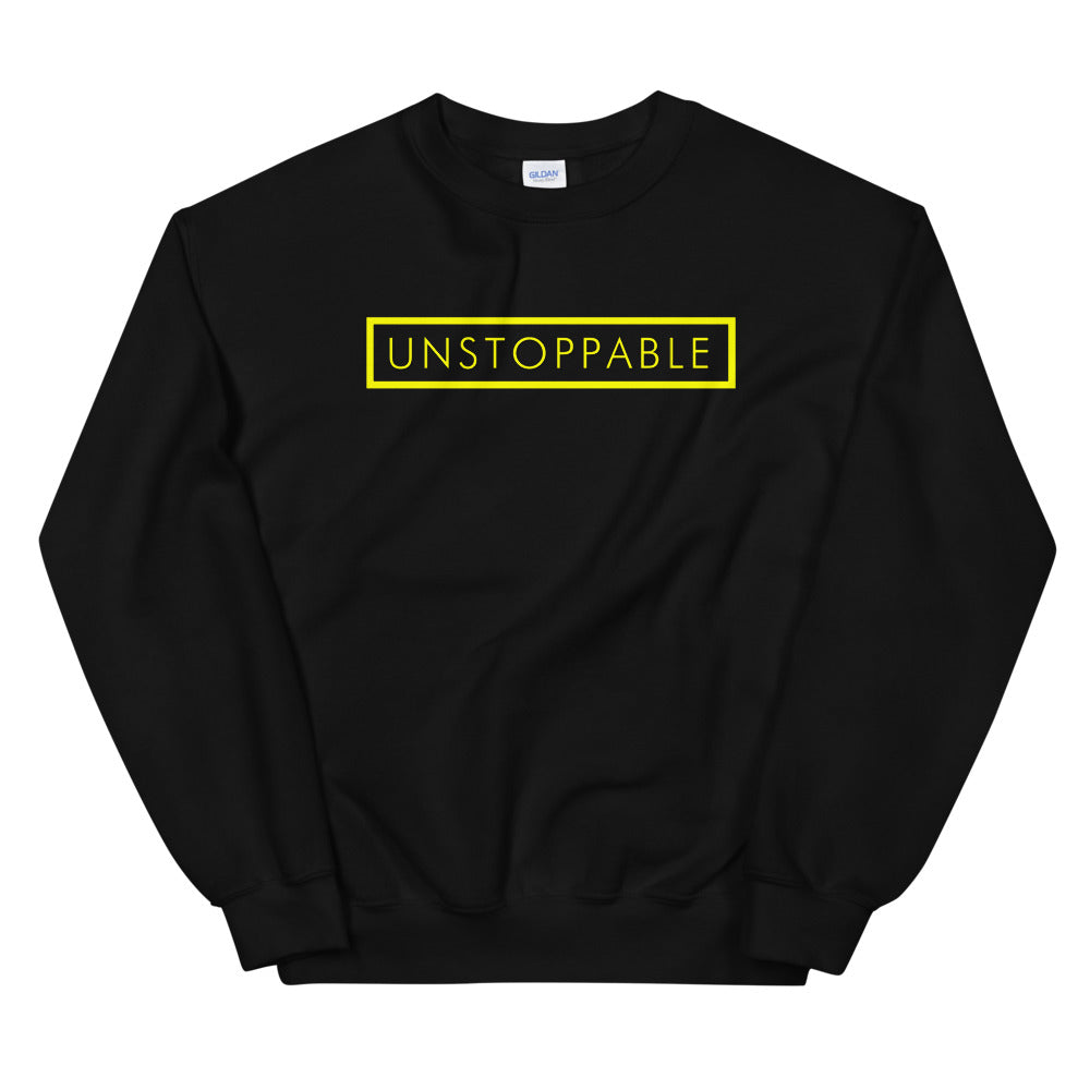 Unstoppable - Unisex Sweatshirt (Yellow)