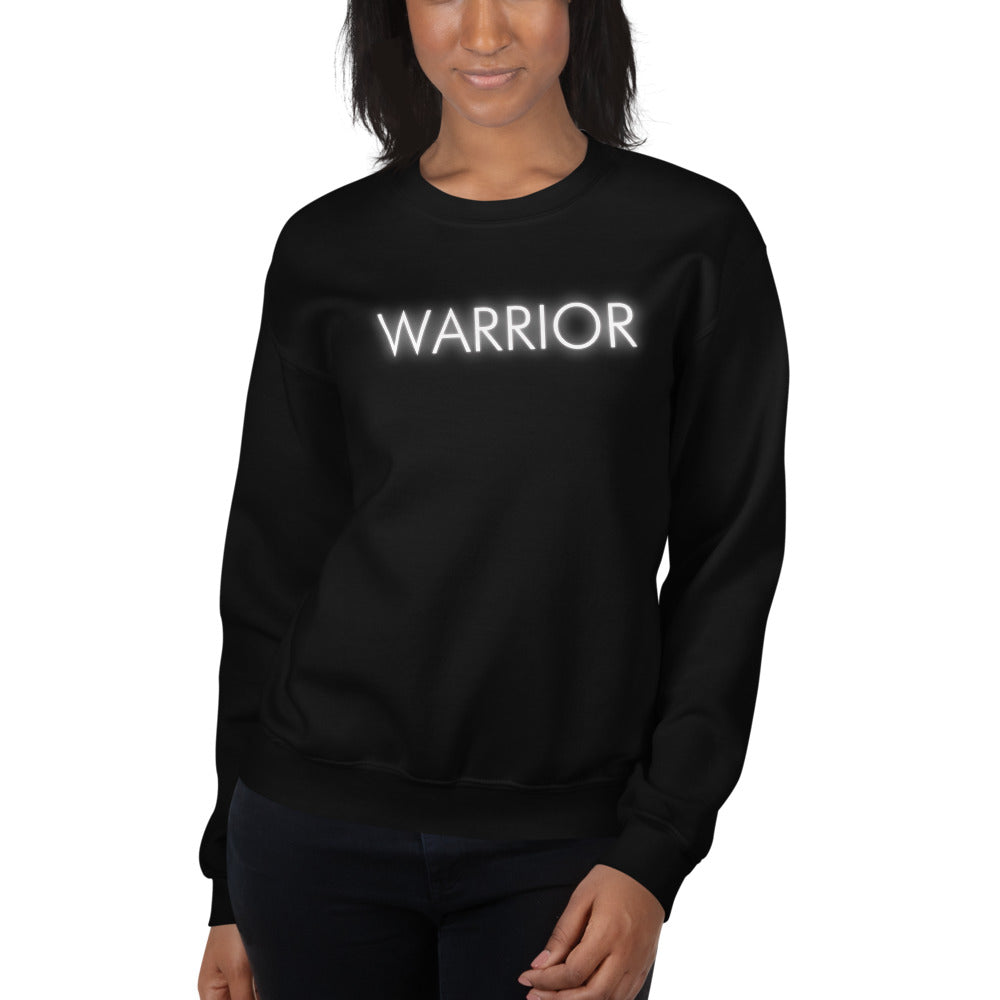Warrior - Unisex Sweatshirt (White)