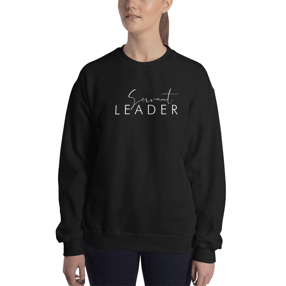 Servant Leader - Unisex Sweatshirt (White)