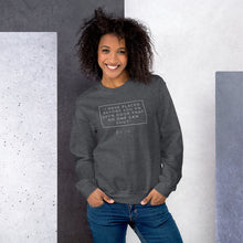 Load image into Gallery viewer, I Have Placed Before You An Open Door - Unisex Sweatshirt (White)

