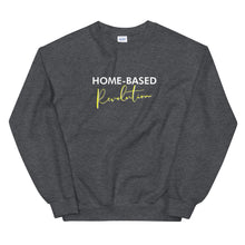 Load image into Gallery viewer, Home Based Revolution - Unisex Sweatshirt (Yellow)
