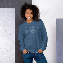 Load image into Gallery viewer, I Have Placed Before You An Open Door - Unisex Sweatshirt (White)
