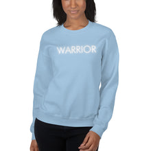 Load image into Gallery viewer, Warrior - Unisex Sweatshirt (White)
