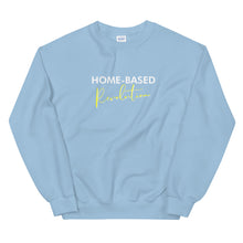Load image into Gallery viewer, Home Based Revolution - Unisex Sweatshirt (Yellow)
