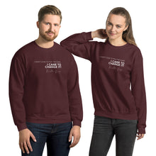 Load image into Gallery viewer, I Didn&#39;t Come Here To Play The Game - Unisex Sweatshirt (White)
