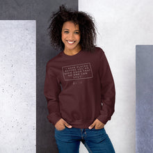 Load image into Gallery viewer, I Have Placed Before You An Open Door - Unisex Sweatshirt (White)

