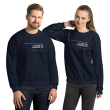 Load image into Gallery viewer, I Didn&#39;t Come Here To Play The Game - Unisex Sweatshirt (White)
