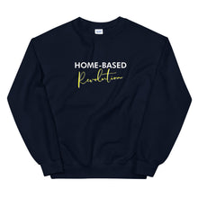 Load image into Gallery viewer, Home Based Revolution - Unisex Sweatshirt (Yellow)
