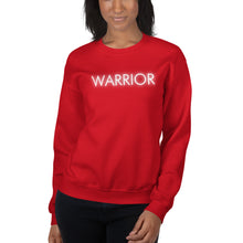 Load image into Gallery viewer, Warrior - Unisex Sweatshirt (White)
