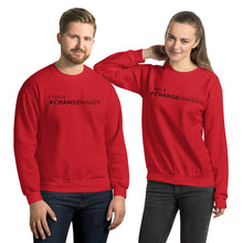 Load image into Gallery viewer, #ChangeMaker - Unisex Sweatshirt (Black)
