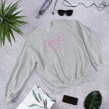 Load image into Gallery viewer, Perhaps You Were Born For Such A Time As This - Unisex Sweatshirt (Pink)
