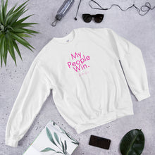 Load image into Gallery viewer, My People Win - Unisex Sweatshirt (Pink)

