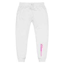 Load image into Gallery viewer, #ChangeMaker - Unisex fleece sweatpants (Pink)
