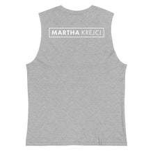 Load image into Gallery viewer, Martha Krejci - Muscle Tank (White)
