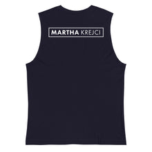 Load image into Gallery viewer, Martha Krejci - Muscle Tank (White)
