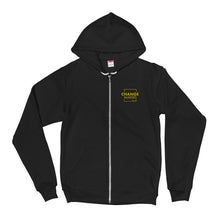 Load image into Gallery viewer, #ChangeMaker - Zip Up Hoodie (Yellow)
