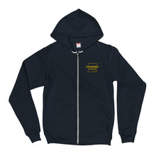 Load image into Gallery viewer, #ChangeMaker - Zip Up Hoodie (Yellow)
