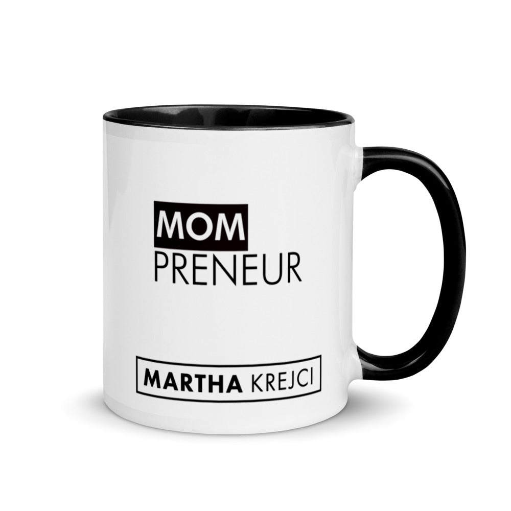 MOMPreneur - Mug with Color Inside