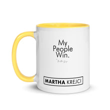 Load image into Gallery viewer, My People Win - Mug with Color Inside
