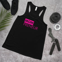 Load image into Gallery viewer, MOMPreneur - Women&#39;s Flowy Racerback Tank (Pink)
