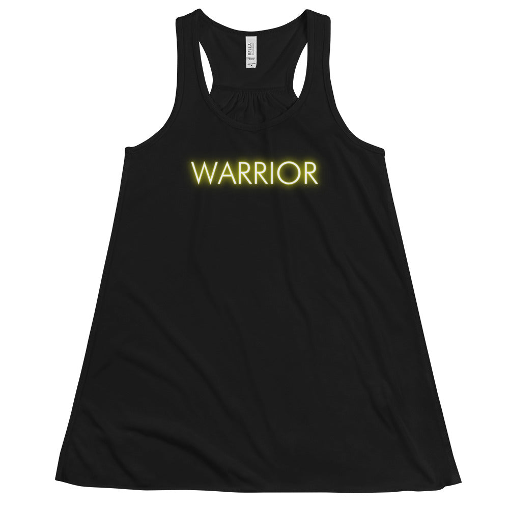 Warrior - Women's Flowy Racerback Tank (Yellow)
