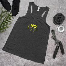 Load image into Gallery viewer, No Biggie - Women&#39;s Flowy Racerback Tank (Yellow)

