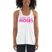 Load image into Gallery viewer, Make Me A Moses - Women&#39;s Flowy Racerback Tank
