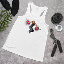 Load image into Gallery viewer, The Boom Pow! - Women&#39;s Flowy Racerback Tank
