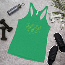 Load image into Gallery viewer, I Have Placed An Open Door Before You - Women&#39;s Racerback Tank (Yellow)
